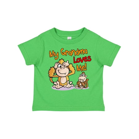 Inktastic My Grandma Loves Me Monkey Gift Toddler Boy or Toddler Girl T-Shirt
Inktastic My Grandma Loves Me Monkey Gift Toddler Boy or Toddler Girl T-Shirt