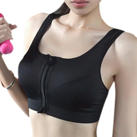 Women Anti-sagging Padded Sports Bra Crop Top Zipper Up Front for Aerobics Fitness Yoga L
Women Anti-sagging Padded Sports Bra Crop Top Zipper Up Front for Aerobics Fitness Yoga L