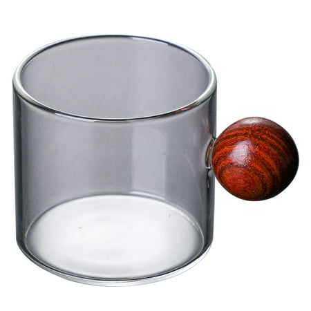Glass Coffee Mugs | Large Wide Mouth Coffee Cup | Clear Espresso Cups with Wood Handle Lead-Free Drinking Glassware Beverage Mugs 120ml
Glass Coffee Mugs | Large Wide Mouth Coffee Cup | Clear Espresso Cups with Wood Handle Lead-Free Drinking Glassware Beverage Mugs 120ml