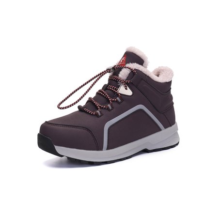 Crocowalk Men Warm Mid Top Snow Boots Casual Non-Slip Round Toe Ankle Boot Waterproof Drawstring Winter Shoes Purple 8
Crocowalk Men Warm Mid Top Snow Boots Casual Non-Slip Round Toe Ankle Boot Waterproof Drawstring Winter Shoes Purple 8