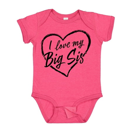 Inktastic I Love My Big Sis in Black Chalk Heart Gift Baby Boy or Baby Girl Bodysuit
Inktastic I Love My Big Sis in Black Chalk Heart Gift Baby Boy or Baby Girl Bodysuit