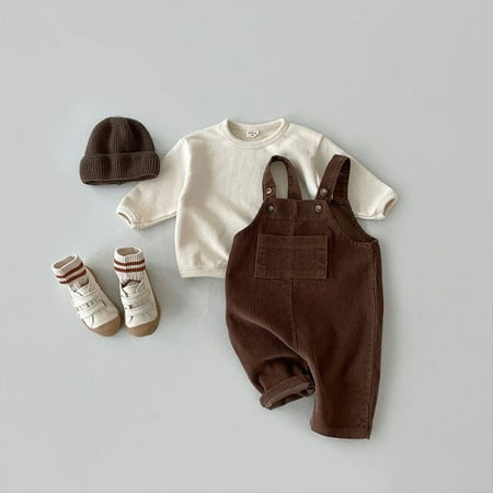 DancePeanut Children Toddler Baby Rompers Kids Corduroy Solid Overalls Suspender Trousers Casual Sleeveless Baby Boy Pants Spring Clothing
DancePeanut Children Toddler Baby Rompers Kids Corduroy Solid Overalls Suspender Trousers Casual Sleeveless Baby Boy Pants Spring Clothing
