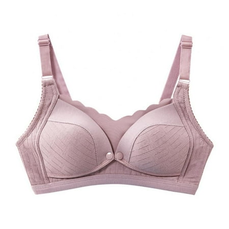 Popvcly Women Feeding Maternity Nursing Bra Ruffle Trim Mothers Underwear Cotton Wire Free Front Buttons Breastfeeding Bra
Popvcly Women Feeding Maternity Nursing Bra Ruffle Trim Mothers Underwear Cotton Wire Free Front Buttons Breastfeeding Bra