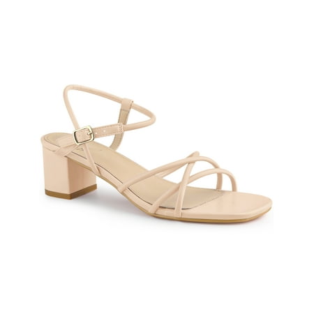 Perphy Open Toe Slingback Chunky Heel Sandals for Women