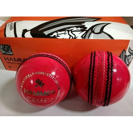 Hammer Pro Pink Cricket Ball - Junior Size 4 3/4 OZ