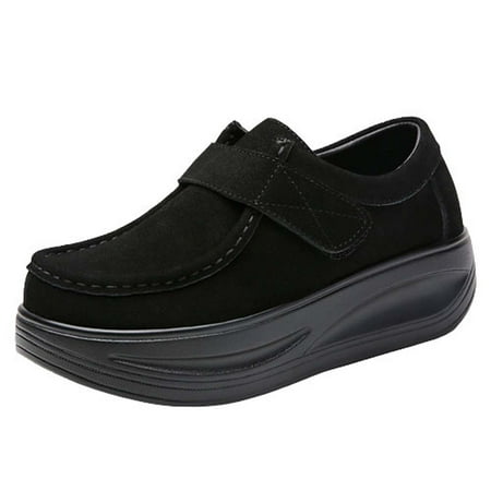 JINMGG Sneakers for Women Plus Clearance Women s Fashion Wedge Round-Toe Lightweight Soft Walking Shoes Casual Sneakers Black 36
JINMGG Sneakers for Women Plus Clearance Women s Fashion Wedge Round-Toe Lightweight Soft Walking Shoes Casual Sneakers Black 36