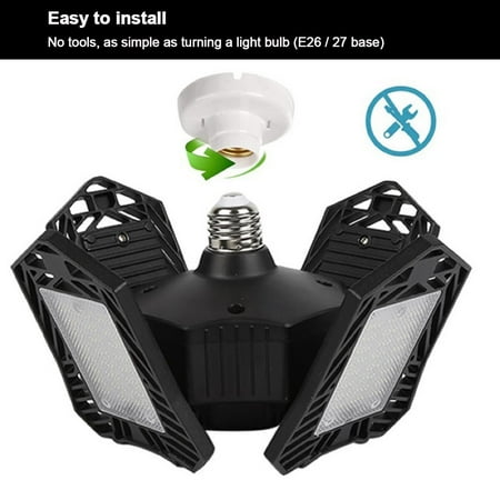 GETHOME 150W 15000LM Basement LED Garage Light Workshop Deformable Gym Adjustable Angle
GETHOME 150W 15000LM Basement LED Garage Light Workshop Deformable Gym Adjustable Angle