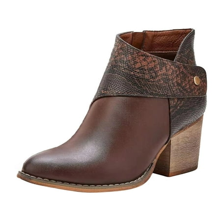 Elegant Womens Boots 2022 Autumn European And American Style Medium Heel Color Contrast Side Zipper Ankle Boots
Elegant Womens Boots 2022 Autumn European And American Style Medium Heel Color Contrast Side Zipper Ankle Boots