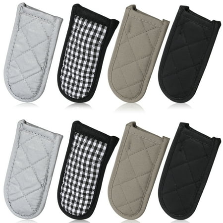 PATKAW 8 Pcs Pan Handle Sleeves Heat Resistant Pot Sleeves Non-Slip Skillet Pot Grips Covers Holders
PATKAW 8 Pcs Pan Handle Sleeves Heat Resistant Pot Sleeves Non-Slip Skillet Pot Grips Covers Holders