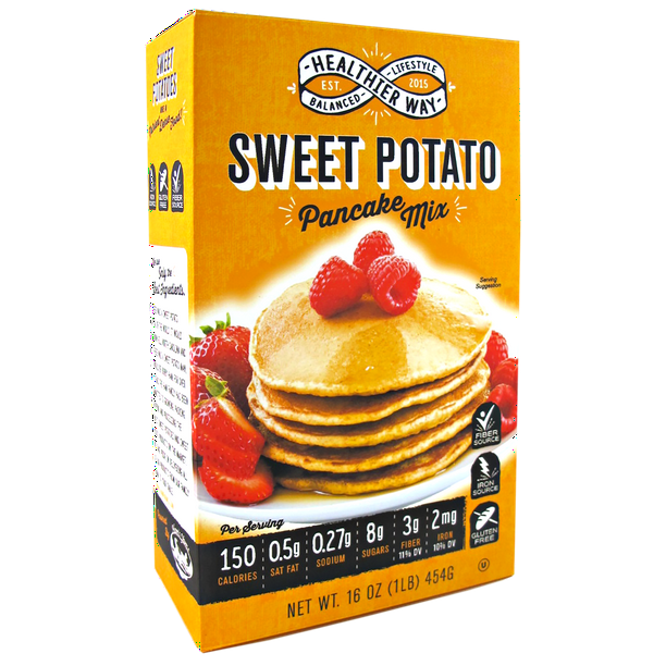 Healthier Way Sweet Potato Pancake Mix, 16 oz