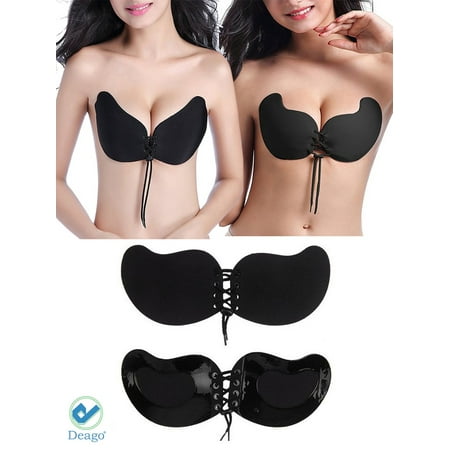 Deago Strapless Invisible Bra With Drawstring Self-Adhesive Breathable Push Up Bra All Size Available 
Deago Strapless Invisible Bra With Drawstring Self-Adhesive Breathable Push Up Bra All Size Available