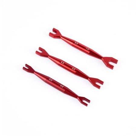 3-4mm 4.5-5mm 5.5-7mm Double End Universal Spanner Open End Wrenches For Rc Car