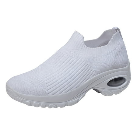 Slope heel Casual shoes for Women Thick Sole Wedge Shoes Lazy Slippers Fashion Soft Sole Casual Shoes Soft Sole Breathable Casual Shoes White
Slope heel Casual shoes for Women Thick Sole Wedge Shoes Lazy Slippers Fashion Soft Sole Casual Shoes Soft Sole Breathable Casual Shoes White