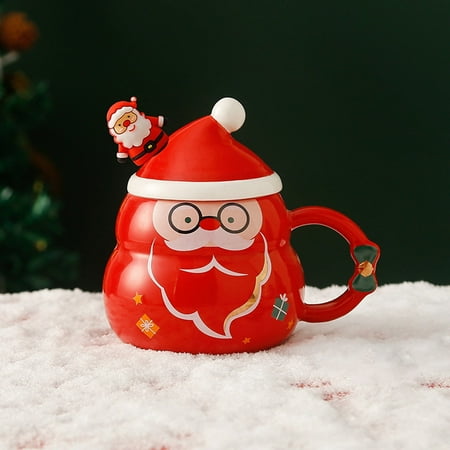Hot Sale Christmas Santa Snowman ChristmasTree Ceramic Cup With Lid Spoon Large Capacity Mug Cartoon Santa Gift Water Cup To Give People The Christmas Gift Clearance
Hot Sale Christmas Santa Snowman ChristmasTree Ceramic Cup With Lid Spoon Large Capacity Mug Cartoon Santa Gift Water Cup To Give People The Christmas Gift Clearance
