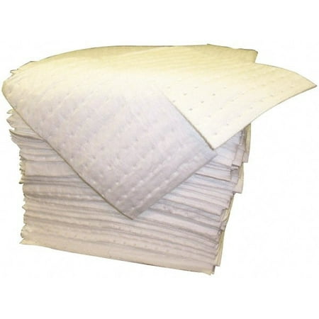 PRO-SAFE 30 Gal Capacity per Package Oil Only Pad 17 Long x 15 Wide White Polypropylene
PRO-SAFE 30 Gal Capacity per Package Oil Only Pad 17 Long x 15 Wide White Polypropylene