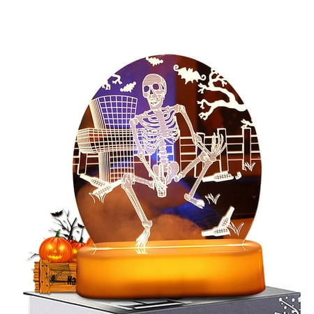Peitten Halloween 3D Night Light Skeleton Pumpkin Scarecrow 3D LED Lights Desk Table Lamp Table Decorations Party Supplies for Halloween Thanksgiving Christmas Birthday Wedding sturdy
Peitten Halloween 3D Night Light Skeleton Pumpkin Scarecrow 3D LED Lights Desk Table Lamp Table Decorations Party Supplies for Halloween Thanksgiving Christmas Birthday Wedding sturdy
