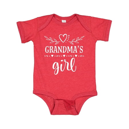Inktastic Grandma Girl for Granddaughter Gift Baby Girl Bodysuit