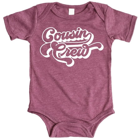 Vintage Retro Cousin Crew Shirts and Bodysuits for Cousin Matching T Shirts Vintage Burgundy Bodysuit 6 Months
Vintage Retro Cousin Crew Shirts and Bodysuits for Cousin Matching T Shirts Vintage Burgundy Bodysuit 6 Months