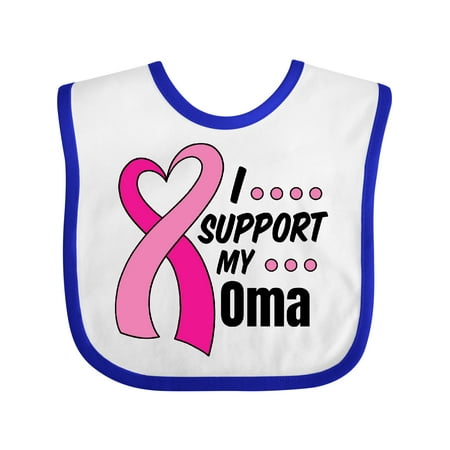 Inktastic Breast Cancer Awareness I Support My Oma with Pink Ribbon Gift Baby Boy or Baby Girl Bib
Inktastic Breast Cancer Awareness I Support My Oma with Pink Ribbon Gift Baby Boy or Baby Girl Bib