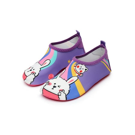 Kesitin Children Water Shoes Slip On Aqua Socks Surf Beach Shoe Cartoon Casual Flats Exercise Quick Dry Barefoot Rainbow Rabbit 1Y
Kesitin Children Water Shoes Slip On Aqua Socks Surf Beach Shoe Cartoon Casual Flats Exercise Quick Dry Barefoot Rainbow Rabbit 1Y