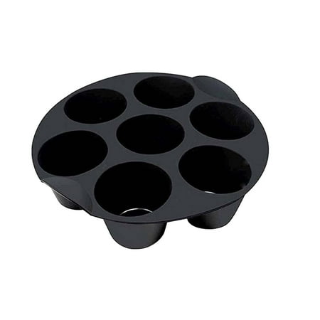 EUHDSSDE Food Tray Baking Silicone Moulds Fryer Home Round Tray Silicone Baking Air Fryer Mould