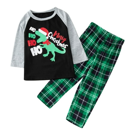 Mightlink 1 Set Christmas Pajamas Round Collar Long Sleeves Xmas Element Mother Father Kids Baby Parent-child Nightwear for Holiday
Mightlink 1 Set Christmas Pajamas Round Collar Long Sleeves Xmas Element Mother Father Kids Baby Parent-child Nightwear for Holiday