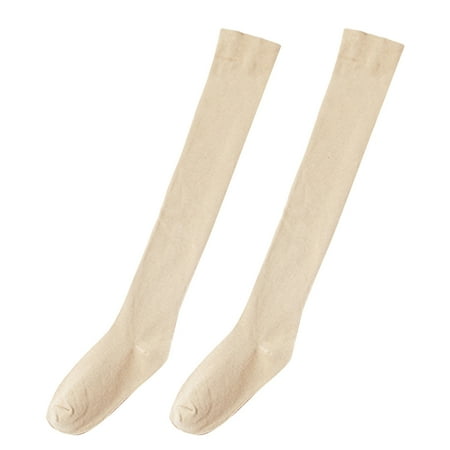 Kripyery 1 Pair Women Socks Thigh High Anti-slip Silicone Solid Color Stockings Autumn Winter Good Stretch Long Tube Stockings for School
Kripyery 1 Pair Women Socks Thigh High Anti-slip Silicone Solid Color Stockings Autumn Winter Good Stretch Long Tube Stockings for School