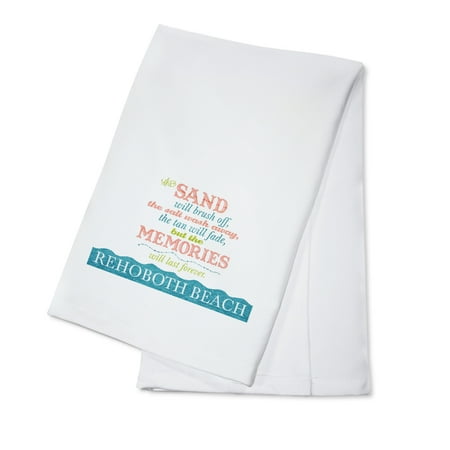Rehoboth Beach Delaware Beach Memories Last Forever (100% Cotton Tea Towel Decorative Hand Towel Kitchen and Home)
Rehoboth Beach Delaware Beach Memories Last Forever (100% Cotton Tea Towel Decorative Hand Towel Kitchen and Home)