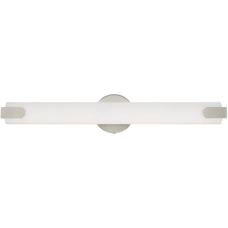 Bathroom Vanity 1 Light Fixtures With Brushed Nickel Finish Steel Material LED 24 32 Watts
Bathroom Vanity 1 Light Fixtures With Brushed Nickel Finish Steel Material LED 24 32 Watts