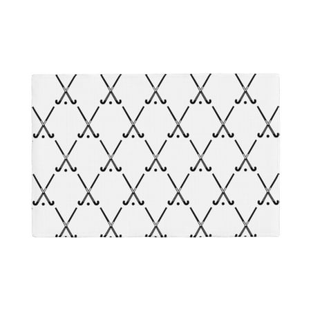 Placemats Set of 4 / 6 Hockey Stick black Placemats for Dining Table Indoor/Outdoors Heat Resistant Washable Placemats 18 x 12
Placemats Set of 4 / 6 Hockey Stick black Placemats for Dining Table Indoor/Outdoors Heat Resistant Washable Placemats 18 x 12