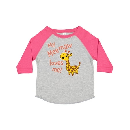 Inktastic My Meemaw Loves Me- Cute Giraffe Gift Toddler Boy or Toddler Girl T-Shirt
Inktastic My Meemaw Loves Me- Cute Giraffe Gift Toddler Boy or Toddler Girl T-Shirt