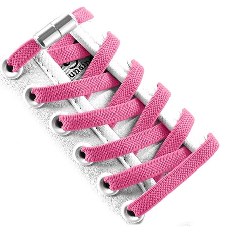 No Tie Elastic Shoe Laces With Laces Lock Sneakers Tieless One Size Fits All Kids & Adult Sports Flat Shoelaces(Pink)
No Tie Elastic Shoe Laces With Laces Lock Sneakers Tieless One Size Fits All Kids & Adult Sports Flat Shoelaces(Pink)