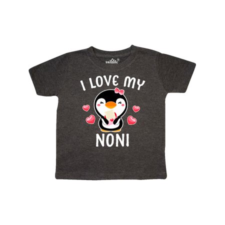 Inktastic I Love My Noni with Cute Penguin and Hearts Gift Toddler Toddler Girl T-Shirt
Inktastic I Love My Noni with Cute Penguin and Hearts Gift Toddler Toddler Girl T-Shirt