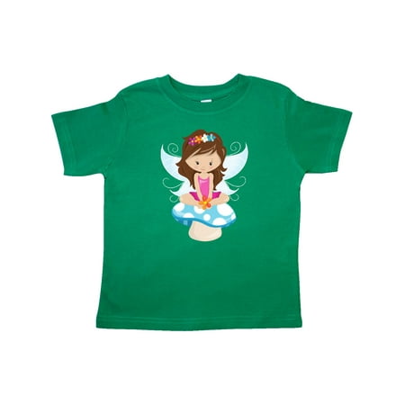 Inktastic Cute Fairy Brown Hair Fairy Sitting On Mushroom Gift Toddler Toddler Girl T-Shirt
Inktastic Cute Fairy Brown Hair Fairy Sitting On Mushroom Gift Toddler Toddler Girl T-Shirt