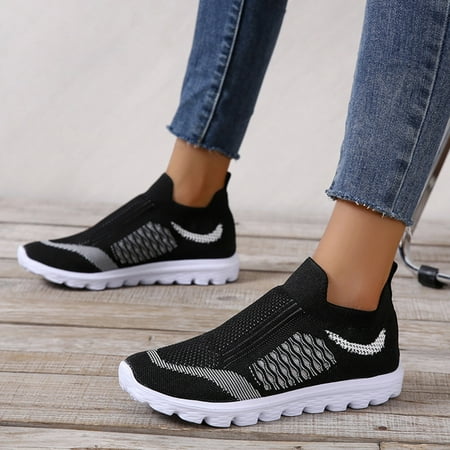 Cathalem Ladies Fashion Colorblock Mesh Breathable Comfortable Flat Casual Internationalist Women Sneaker Black 7
Cathalem Ladies Fashion Colorblock Mesh Breathable Comfortable Flat Casual Internationalist Women Sneaker Black 7