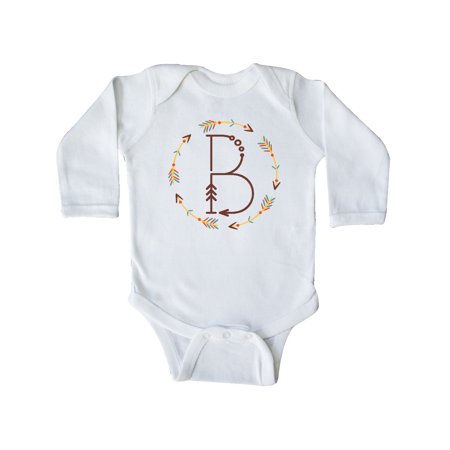 Inktastic B Monogram Letter Tribal Wreath Gift Baby Boy or Baby Girl Long Sleeve Bodysuit
Inktastic B Monogram Letter Tribal Wreath Gift Baby Boy or Baby Girl Long Sleeve Bodysuit