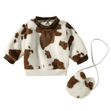 KTMKH Big Sister Sweatshirt Toddler Baby Girl Girls Long Sleeve Cow Printed Fleece Thick Warm Pullover T Shirt Sweatshirt Tops Bag Set for 2-3 Years
KTMKH Big Sister Sweatshirt Toddler Baby Girl Girls Long Sleeve Cow Printed Fleece Thick Warm Pullover T Shirt Sweatshirt Tops Bag Set for 2-3 Years