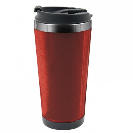 Abstract Geometry Travel Mug Intertwined Ovals Steel Thermal Cup 16 oz by Ambesonne
Abstract Geometry Travel Mug Intertwined Ovals Steel Thermal Cup 16 oz by Ambesonne