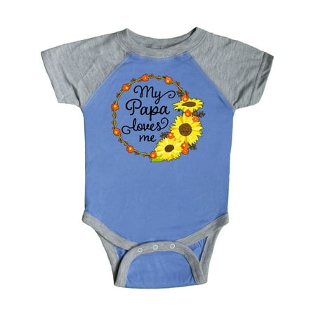 Inktastic My Papa Loves Me with Sunflower Wreath Gift Baby Boy or Baby Girl Bodysuit
Inktastic My Papa Loves Me with Sunflower Wreath Gift Baby Boy or Baby Girl Bodysuit