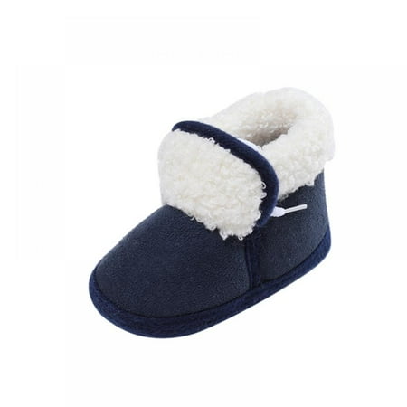 Xmarks Baby Boys Girls Warm Winter Boots Soft Sole Anti-Slip Newborn Infant Prewalker Toddler Snow Boots Dark Blue 0-18 Months
Xmarks Baby Boys Girls Warm Winter Boots Soft Sole Anti-Slip Newborn Infant Prewalker Toddler Snow Boots Dark Blue 0-18 Months