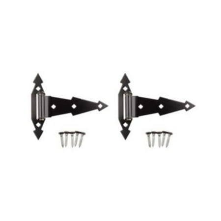 National Hardware - V849 7 Ornamental T-Hinge - 2 Per Pack