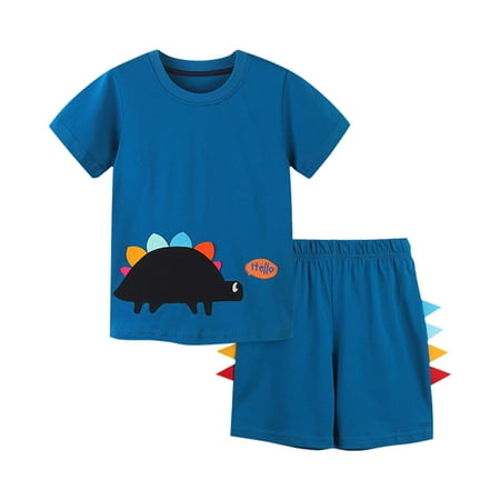 ZRBYWB Summer New Children s Children s Short Sleeve T Shirt Suit Dinosaur Embroidery Pattern Knitted Cotton Children s Suit
ZRBYWB Summer New Children s Children s Short Sleeve T Shirt Suit Dinosaur Embroidery Pattern Knitted Cotton Children s Suit