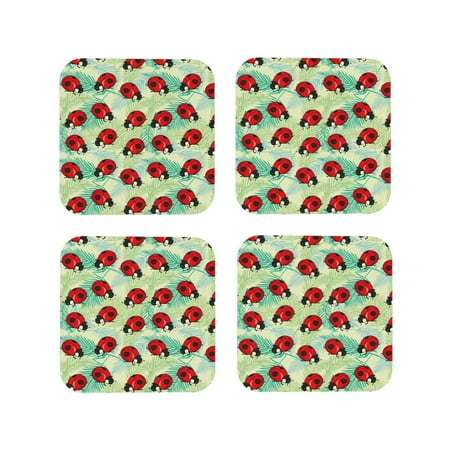 Vsdgher Red Ladybugs And Leaf Leather Coasters for Drinks Durable Drink Coasters 4 Set for Tabletop Protection Luxurious Home Décor and Housewarming Gift-Square
Vsdgher Red Ladybugs And Leaf Leather Coasters for Drinks Durable Drink Coasters 4 Set for Tabletop Protection Luxurious Home Décor and Housewarming Gift-Square