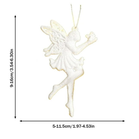 Famure Mini Christmas Tree Ornaments Cute Cartoon Pendants Set with Elk Angel Snowflake Wings Accessories for Decorating Tree Gift
Famure Mini Christmas Tree Ornaments Cute Cartoon Pendants Set with Elk Angel Snowflake Wings Accessories for Decorating Tree Gift