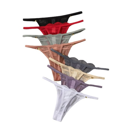 WDIRARA Women s 8 Pack Panty Set Bow Tie Mesh Scallop Trim Underwear Panties Multi Colored M
WDIRARA Women s 8 Pack Panty Set Bow Tie Mesh Scallop Trim Underwear Panties Multi Colored M