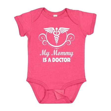 Inktastic My Mommy is a Doctor Gift Baby Boy or Baby Girl Bodysuit