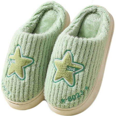 PIKADINGNIS Winter House Slippers for Women Warm Cozy Fleece Lined Couple Slippers Non-Slip Slipper Slides Indoor & Outdoor
PIKADINGNIS Winter House Slippers for Women Warm Cozy Fleece Lined Couple Slippers Non-Slip Slipper Slides Indoor & Outdoor