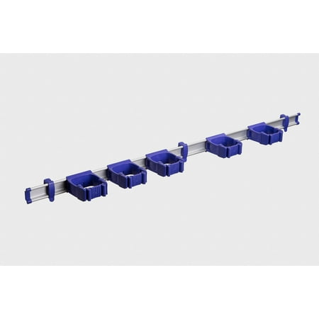 Toolflex One 37 in Universal Wall-Mounted Tool Organizer with 5 One Size Fits All Holders - Purple
Toolflex One 37 in Universal Wall-Mounted Tool Organizer with 5 One Size Fits All Holders - Purple
