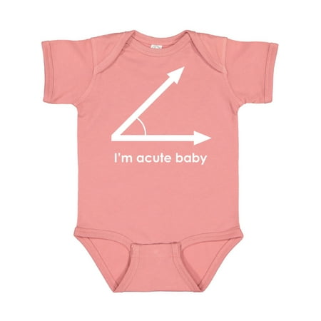Inktastic acute-baby-white Gift Baby Boy or Baby Girl Bodysuit