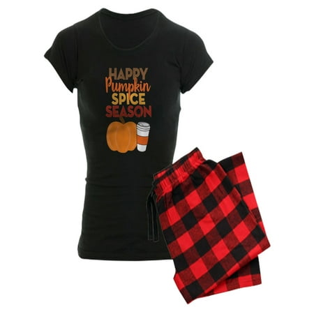 CafePress - Pumpkin Spice Season Pajamas - Women s Dark Pajamas